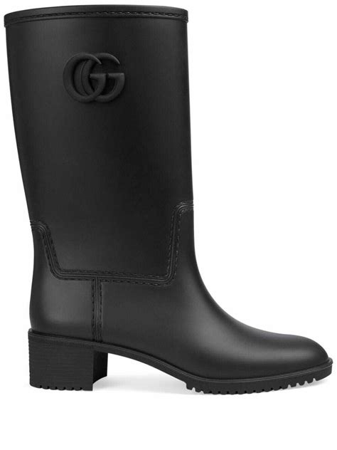 gucci rubber rain boots|gucci ankle boots on sale.